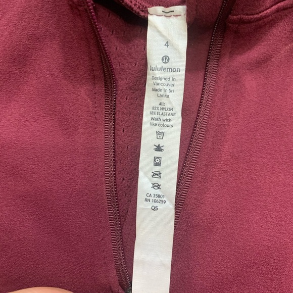 LULU-LEMON FOR THE CHILL OF IT 1/2 ZIP - Picture 4 of 8